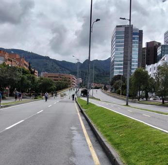 ボゴタの街並み ボゴタ,首都,コロンビアの写真素材