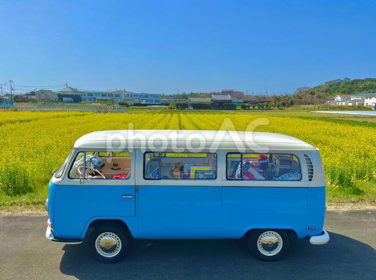 ワーゲンバス ワーゲンバス,フォルクスワーゲン,タイプ2の写真素材