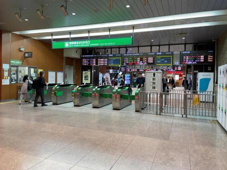 Omiya Station Shinkansen North Transfer Gate (Conventional Line Side), JPG