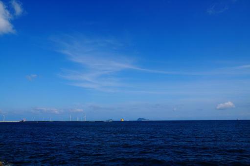 Photo, sea, sunny, blue, 