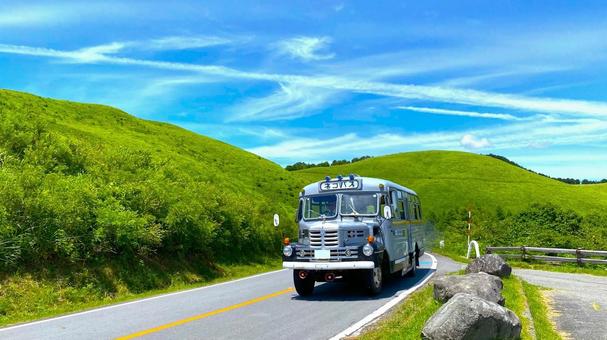 ビーナスライン ビーナスライン ビーナスライン,道,夏の写真素材