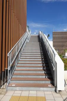 階段 階段,段差,のぼるの写真素材