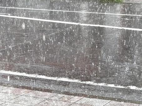 どしゃ降り 雨降り,悪天候,自然の写真素材