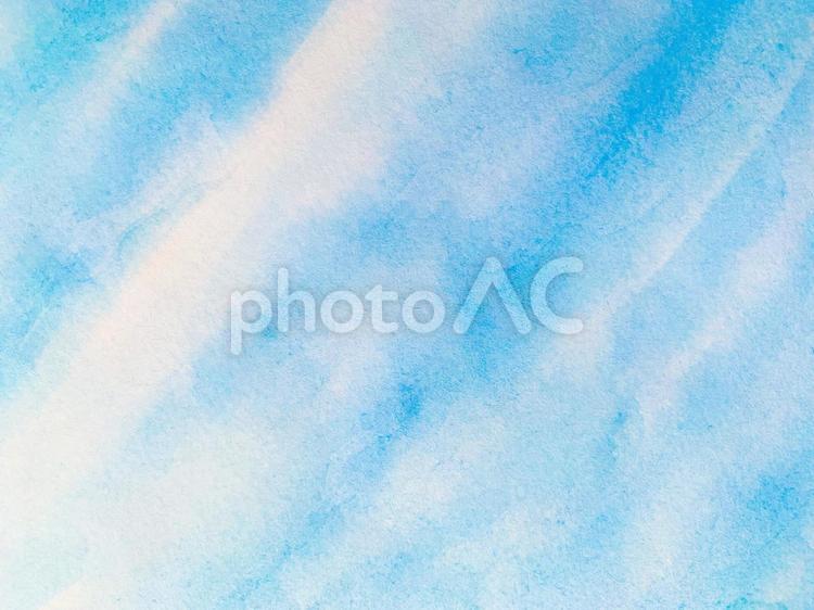水色水彩模様の背景テクスチャ 爽やか,背景,水彩の写真素材
