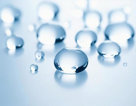 きれいな水滴が散らばった背景04の写真