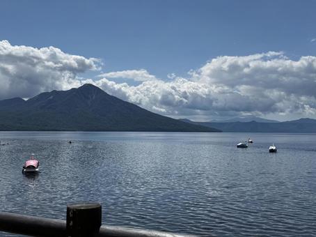 支笏湖 支笏湖 北海道,観光,旅行の写真素材