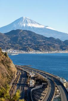 薩埵峠からの富士山4 薩埵峠からの富士山4の写真