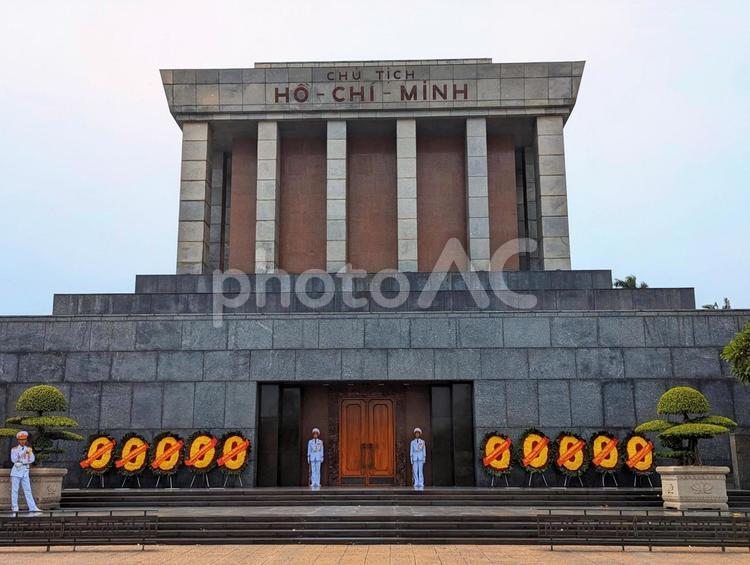 ベトナム　ホーチミン廟 ホーチミン廟,ベトナム,ハノイの写真素材