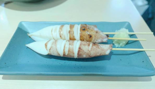 イカ焼き イカ焼きの写真