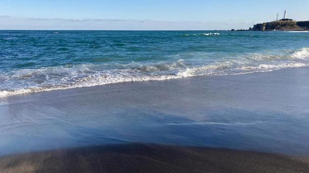 Photo, lighthouse, coastal, beach, 