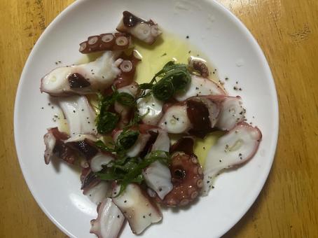 タコのカルパッチョの写真