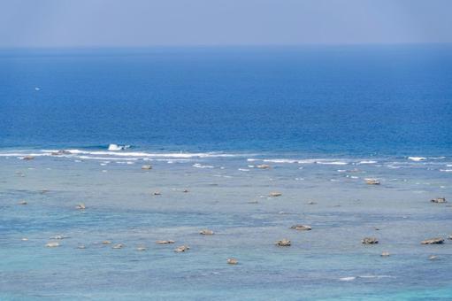 奄美大島　あやまる岬からの風景の写真