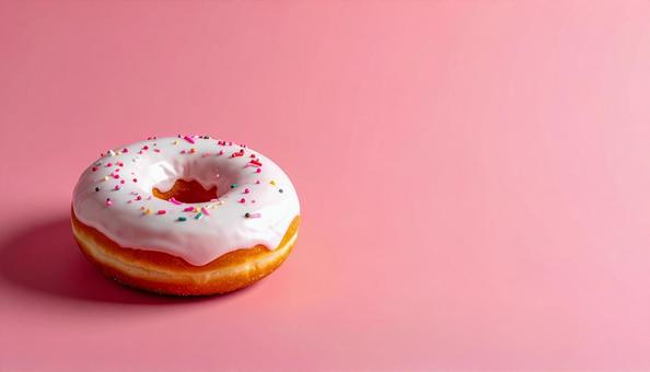 カラフルなドーナッツ カラフルなドーナッツの写真