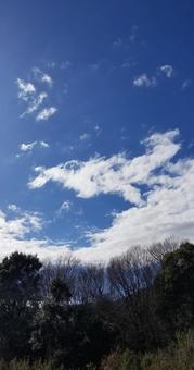 sky pattern, sky, weather, natural, JPG