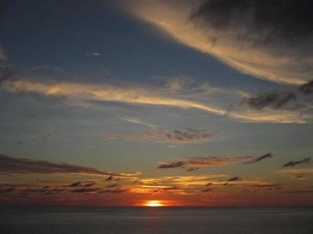 Sunset at sea, JPG Sunset at sea, JPG