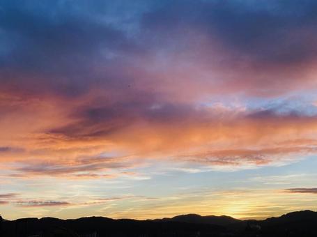 Photo, dusk, evening, sky, 