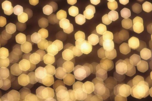 ネオンのひかり ネオン,キラキラ,ボケの写真素材