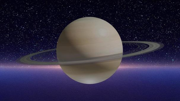 土星4 土星,宇宙,占いの写真素材