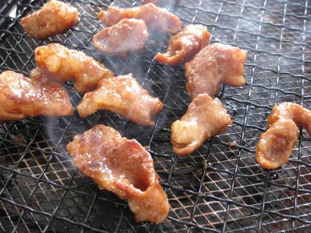 牛丸腸 牛ホルモン 焼き肉 牛丸腸 牛ホルモン 焼き肉の写真
