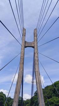 吊り橋　-　佐賀県　北山自然公園の写真