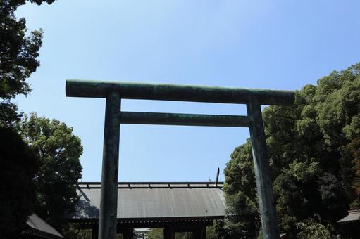 靖国神社 靖国神社,千代田区,パワースポットの写真素材