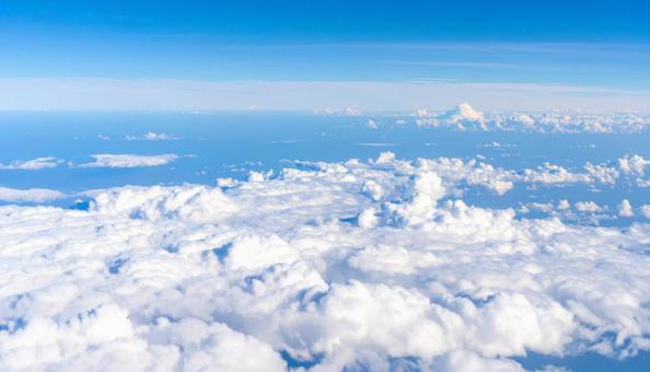 爽やかな青空・ふわふわの鱗雲 爽やかな青空・ふわふわの鱗雲の写真