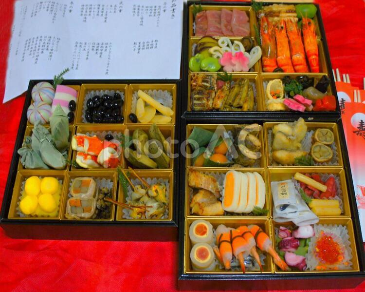 2019おせち料理 おせち,料理,和食の写真素材