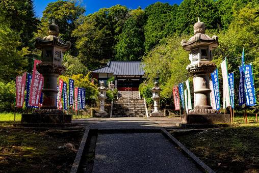 千葉県 立國寺の風景 千葉県 立國寺の風景 養老山,立國寺,養老渓谷の写真素材