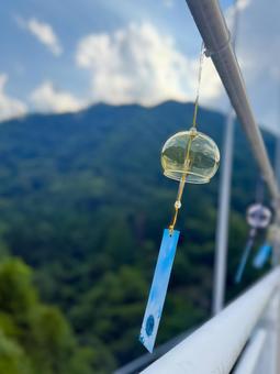 風鈴 風鈴 風鈴,ふうりん,山の写真素材