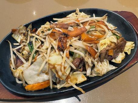 Photo, stir-fried meat vegetables, stir fry, meat, 