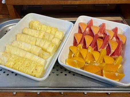 Grapefruit and pineapple, JPG