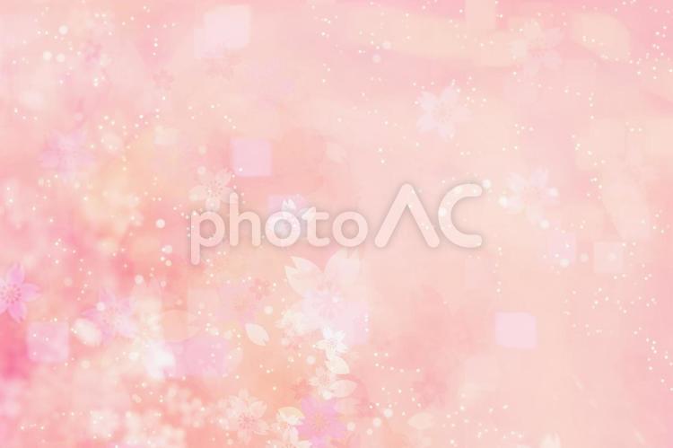 ふわふわ輝く桜背景 桜,春,背景の写真素材