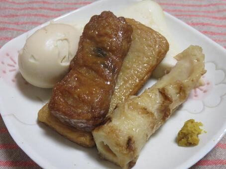 おでん おでん,関東煮,冬の写真素材