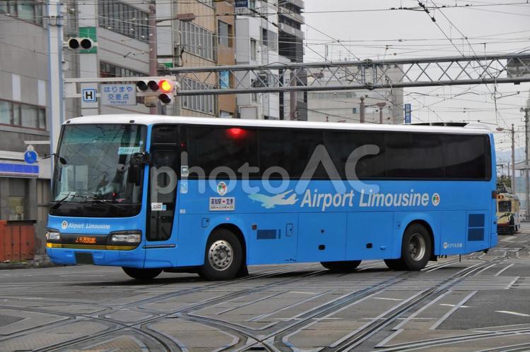日野　セレガ　路線バス　高知 夜行バス,高速バス,大型バスの写真素材