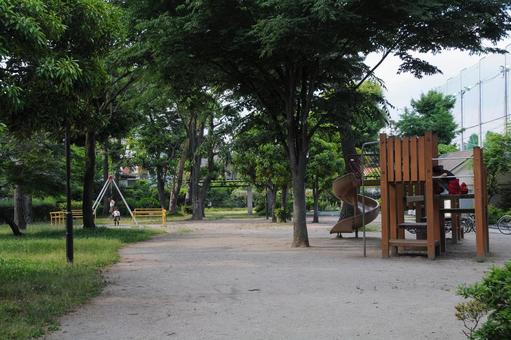 和田堀公園の遊具 和田堀公園の遊具の写真