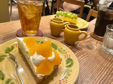 カフェタイム カフェタイム カフェ,ケーキ,デザートの写真素材