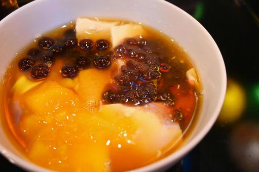 豆花 豆花,トウファ,タピオカの写真素材