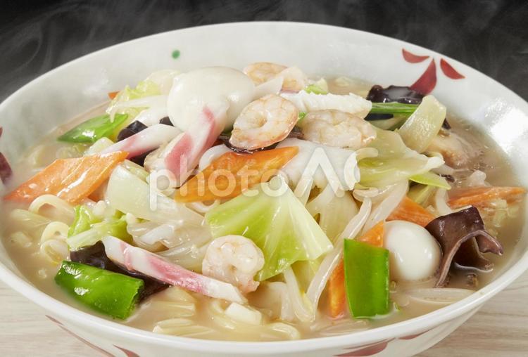 野菜たっぷりちゃんぽん ちゃんぽん,ちゃん麺,野菜たっぷりの写真素材