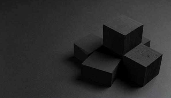 炭の塊の背景 炭の塊の背景の写真