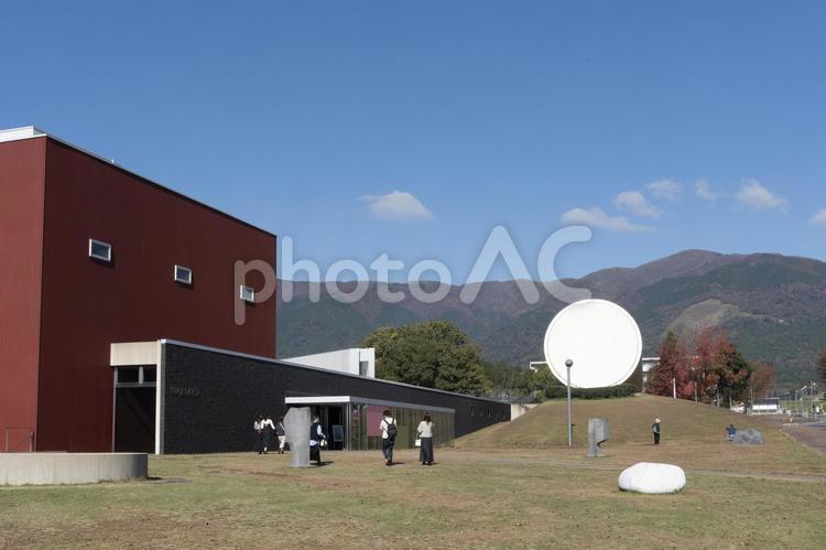 奈義町現代美術館１ 奈義町現代美術館,現代美術館,美術館の写真素材