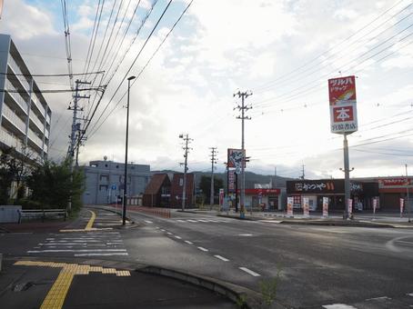 気仙沼の街並み(宮城県・気仙沼市) 気仙沼の街並み(宮城県・気仙沼市) 気仙沼,街並み,早朝の写真素材