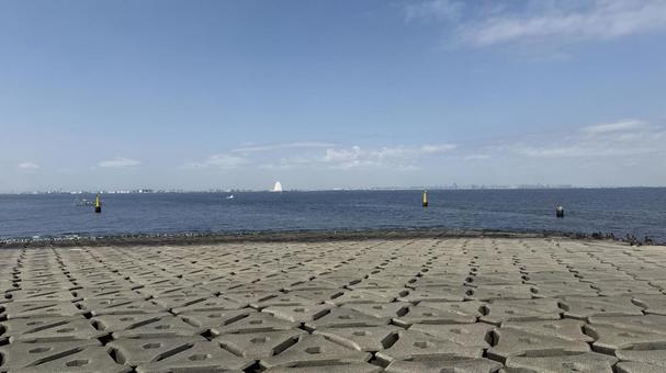海沿い 海,海辺,海岸の写真素材