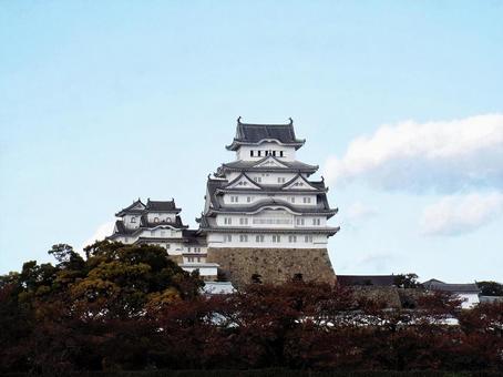 【風景写真】姫路城の風景 【風景写真】姫路城の風景の写真