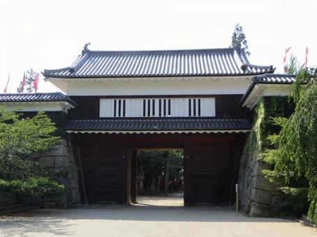 上田城 東虎口櫓門 上田城 東虎口櫓門 上田城,真田幸村,真田信繫の写真素材