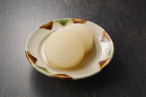 おでん　大根 大根,おでん,単品の写真素材