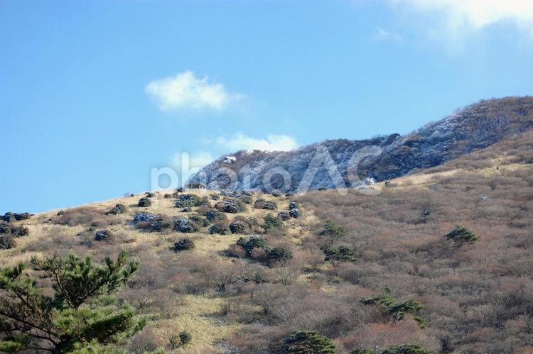 久住のどこかだろう 山,風景,自然の写真素材