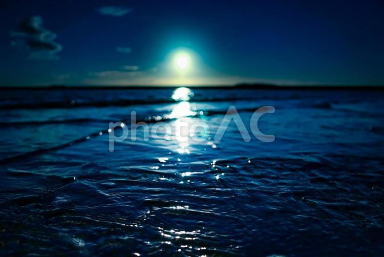 ★＜五島＞さんさん富江キャンプ村夜明け 空,青空,風景の写真素材