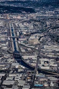ロサンゼルス都市部の倉庫群 ロサンゼルス都市部の倉庫群 ロサンゼルス,都市,倉庫の写真素材