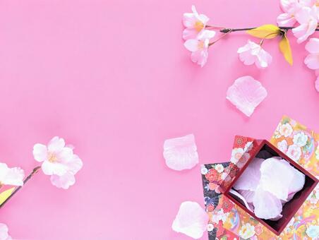 Spring image (pretty cherry blossoms) 2, JPG