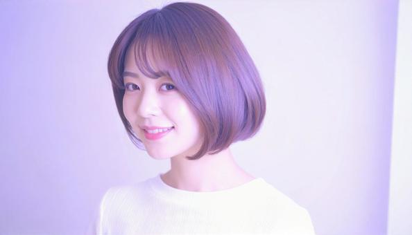ヘアスタイルモデル:ナチュラル ヘアスタイルモデル:ナチュラルの写真